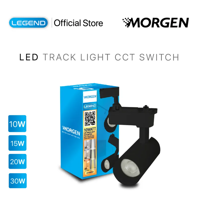 MGTRL61202-15 : LED TRACKLIGHT 15W CCT LEGEND MORGEN