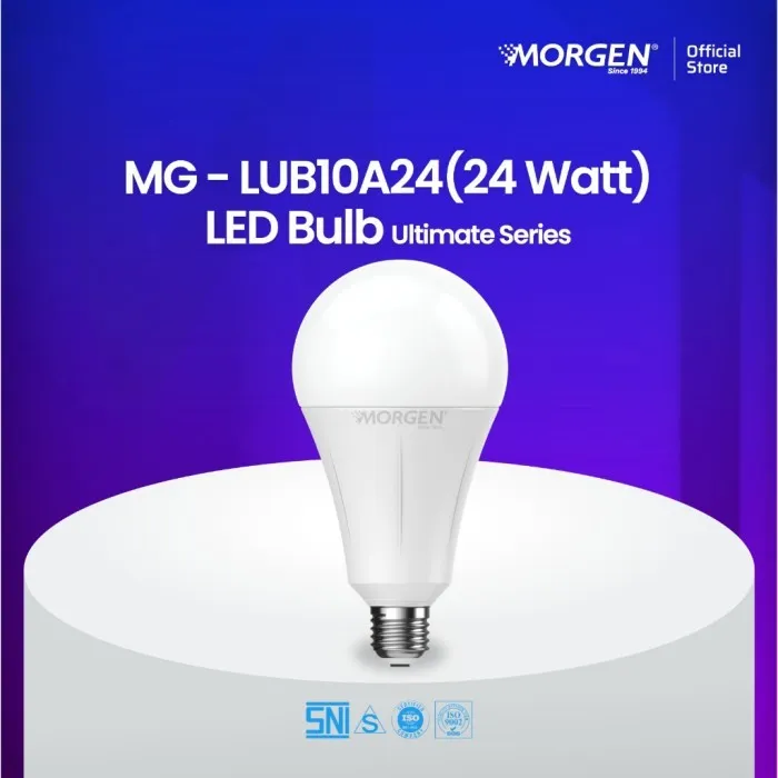 MG-LUB10A24 : BULB 24W 6500K ULTIMATE MORGEN