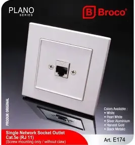 BROCO NEURAY CAT5 OUTLET