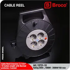 Kabel Roll 10 M + Indicator Lamp + TEMPERATURE CUT OFF
