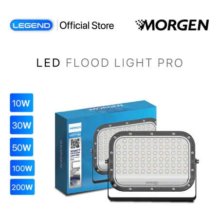 MG-FLL60901-30W : LED FLOODLIGHT PRO 30W 6500K LEGEND MORGEN