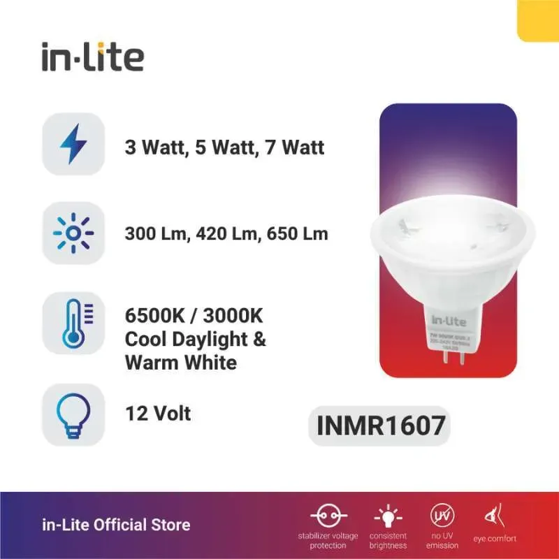 MR1607 MR16 12V 30K