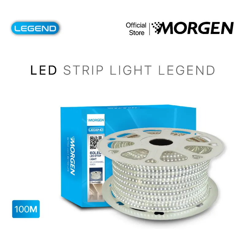 MG-LLS2835B120L : STRIP LIGHT 220V  @100M LEGEND MORGEN
