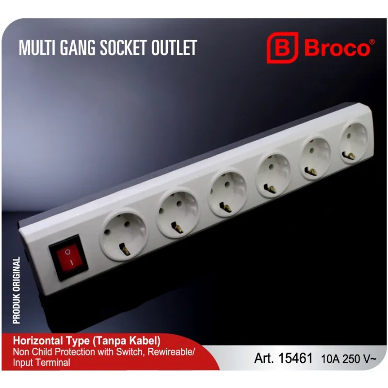 SK 6 Lubang ( Non Child Protection + Switch )