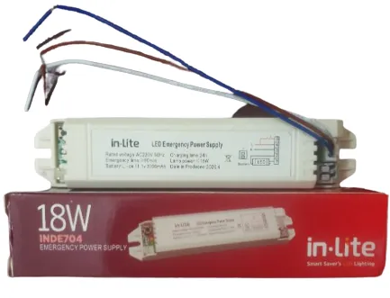 INDE704 18W EMERGENCY POWER SUPPLY TL