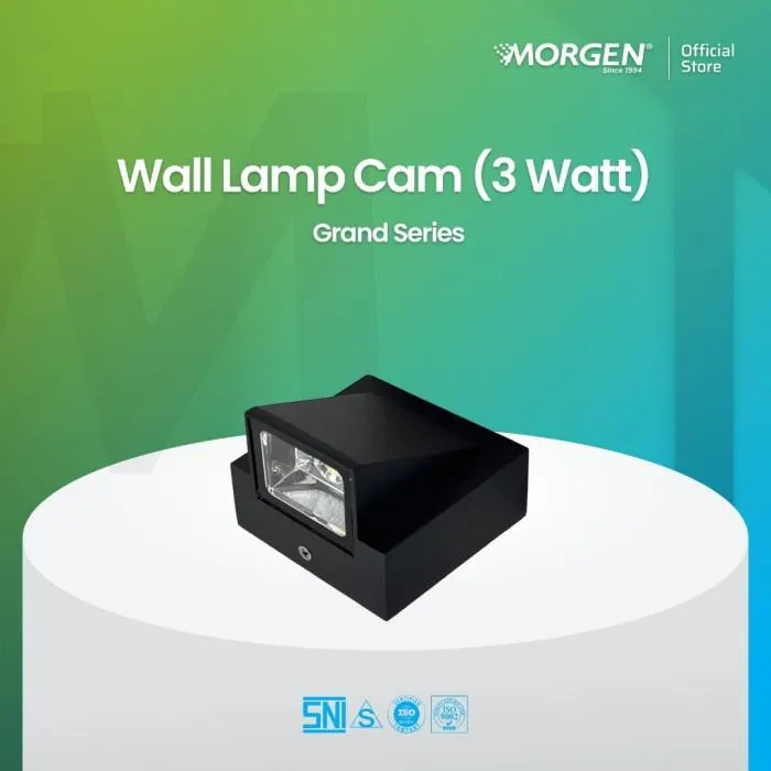 MGSGL513S03-RC4AH : LED WALL LAMP SOLAR 4AH CCT RECTANGLE  GRAND SQUARE