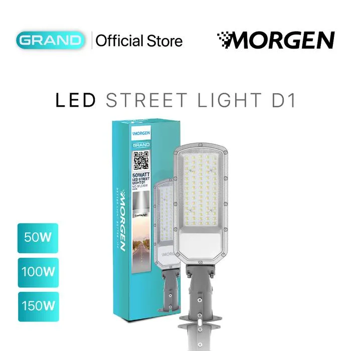 MG-STL51001-100 : LED STREETLIGHT 100W  D1 GRAND MORGEN