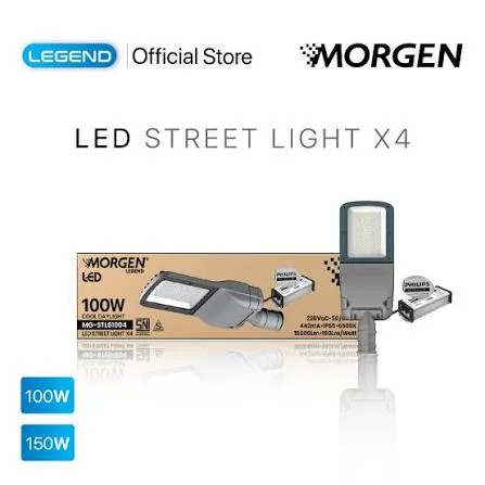 MG-STL61004-100 : LED STREETLIGHT 100W X4 DRIVER PHILIPS LEGEND MORGEN