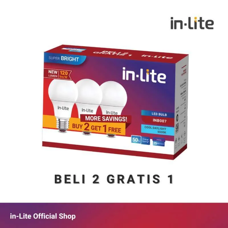 LED BULB INB007  2F1 30K