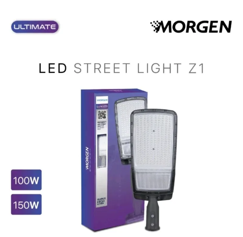 MG-STL71001-100W : LED STREETLIGHT 100W 6500K Z1 ULTIMATE MORGEN
