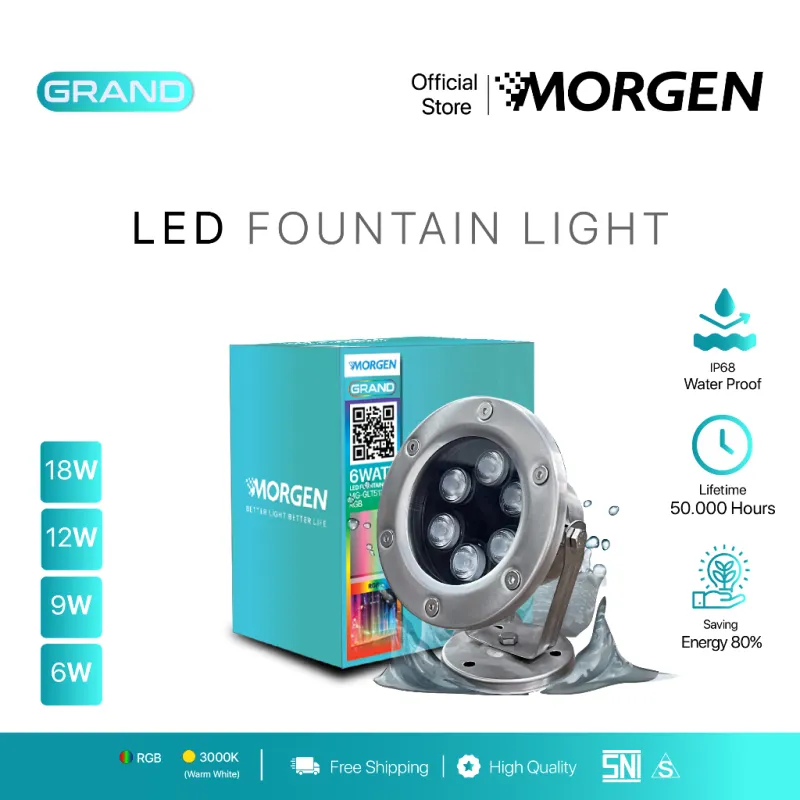 MGGLT513181212RGB : LED FOUNDTAIN LIGHT 12W RGB GRAND MORGEN