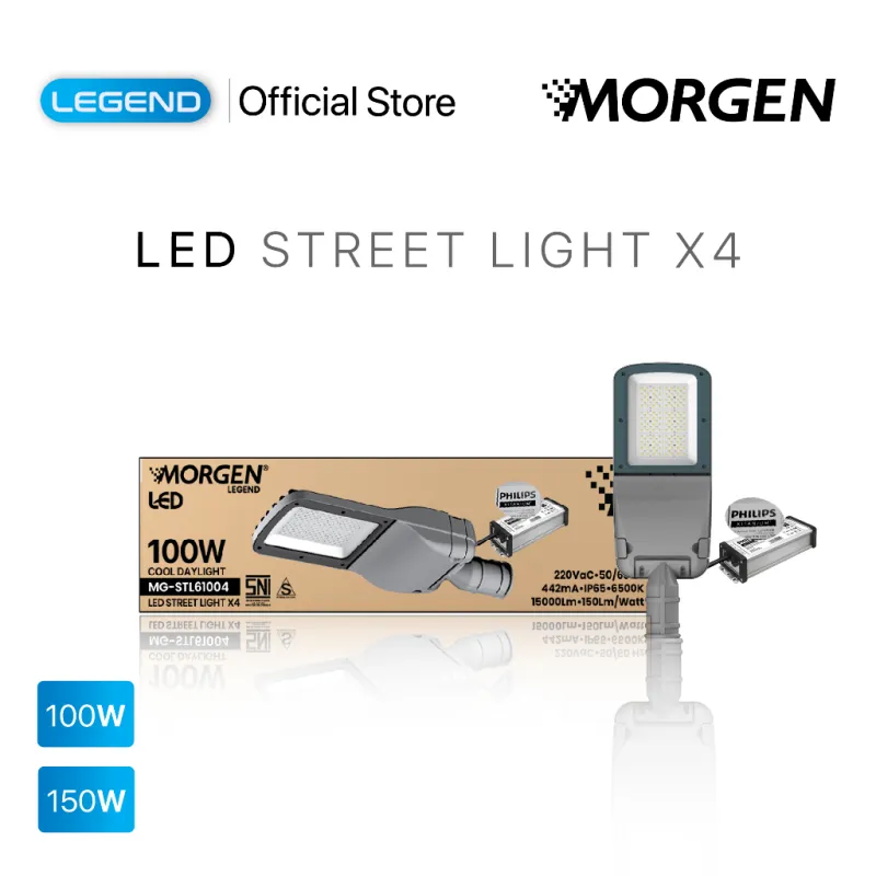 MG-STL61004-150 : LED STREETLIGHT 150W X4 DRIVER PHILIPS LEGEND MORGEN