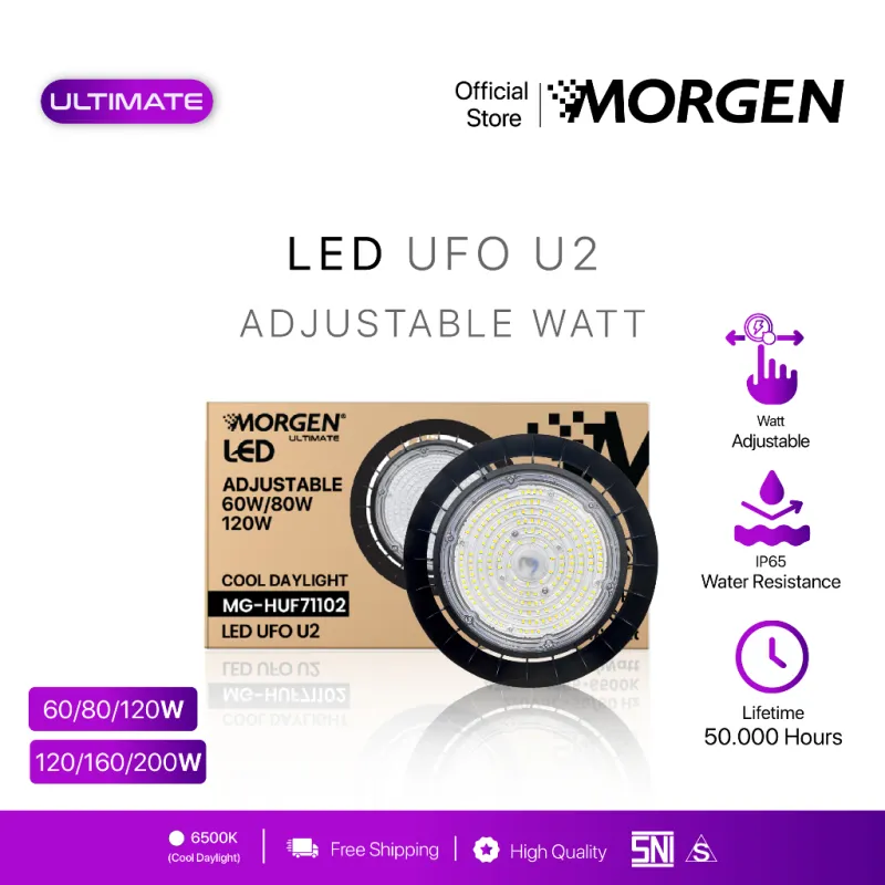 MG-HUF71102-060812 : LED UFO ADJUST 60W/80W/120 U2 ULTIMATE MORGEN