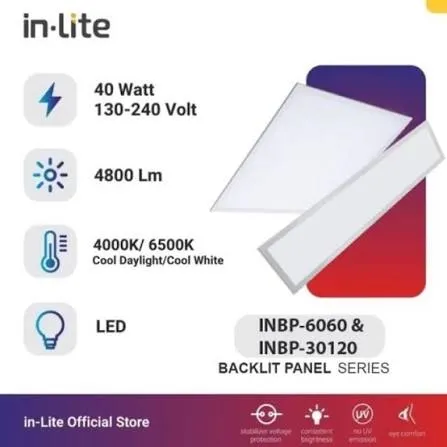 INBP30120 40W BACKLIT 6060