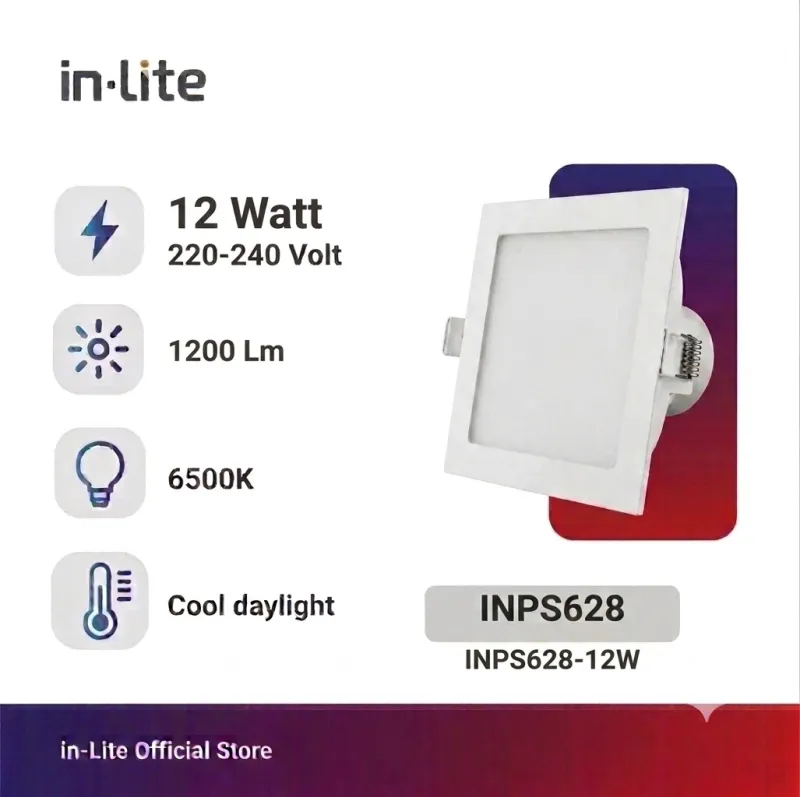 INPS628 Square IB LED DOWNLIGHT INDOOR