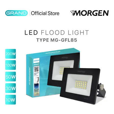 MG-GFL85010 : LED FLOODLIGHT 10W 6500K GRAND MORGEN