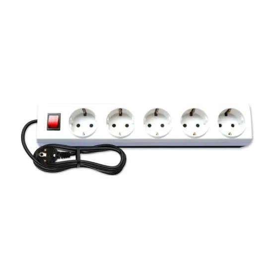 SK 5 Lubang ( Child Protection + Switch W/ Kabel 3 m )