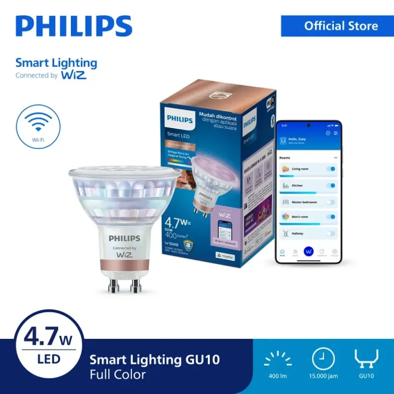 Wi-Fi BLE 4.9W/40W RGB