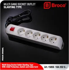 SK 5 Lubang Miring ( CP + Switch W/ Kabel 3 M )