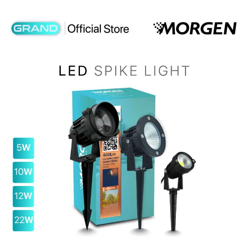 MGGLT51308-22K30 : LED SPIKE LIGHT 22W 3000K GRAND MORGEN