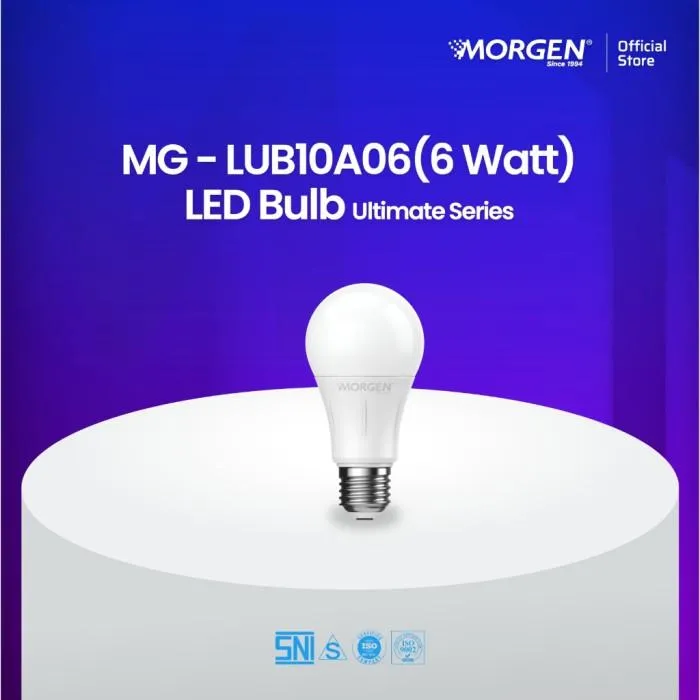 MG-LUB10A06 : BULB 6W 6500K ULTIMATE MORGEN