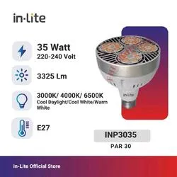 INFX100-PAR30 E27 FIXTURES INDOOR