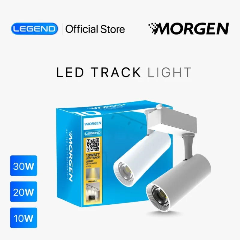 MGTRL61201-20WHK : LED TRACKLIGHT 20W BODY WHITE LEGEND MORGEN